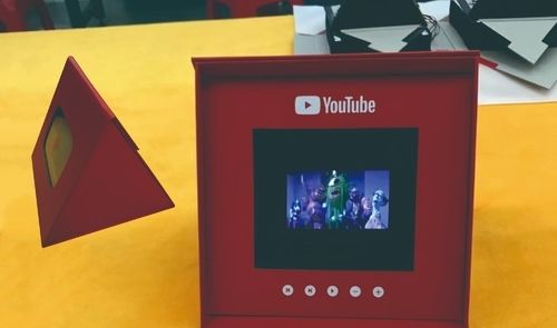 Latest company Solutions about Custom YouTube-Themed Triangle Video Brochure