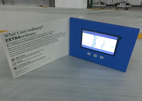 좋은 가격 5인치 LCD 비디오 브로셔와 TFT 화면 마케팅 커뮤니케이션 PVC050 온라인으로