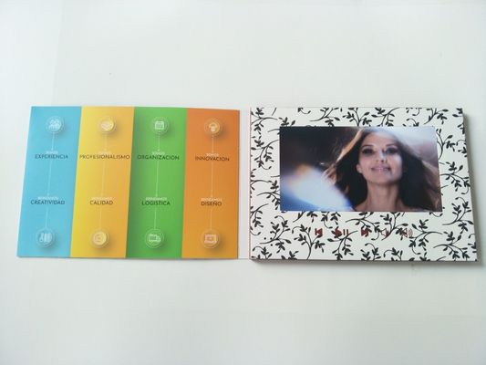 Guter Preis Papier HD 4,3 Zoll Video-Broschüre platzsparend anpassbar mit modernem Design Online