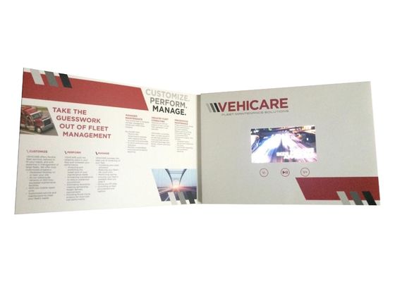 Prezzo buono Brochure video personalizzate da 2,4 pollici personalizzate per la comunicazione di marketing in linea