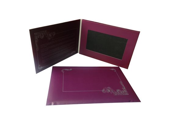 Good price Commercial Video Brochure Card Mailer High Impact With Customized Function online