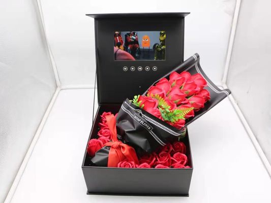 Buen precio Caja de video personalizada con pantalla TFT LCD, caja de regalo LCD para invitaciones de cumpleaños o conferencias en línea