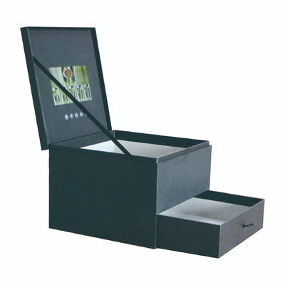 Guter Preis Personalisierte Custom Video-Box mit Schublade 7-Zoll-Bildschirm Video-Geschenkbox Online