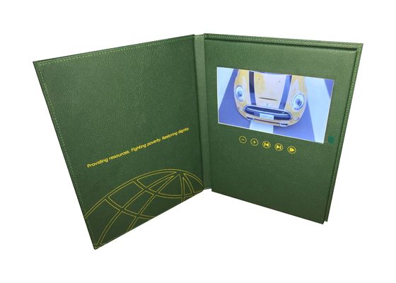 Giá tốt Thiệp Chúc Mừng Video Ghi Âm Bìa Da Dành Cho Thư Mời Hội Nghị Và Tham Quan Ảo trực tuyến