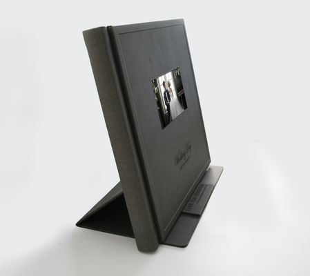 Good price Customized Wedding Video Album Hard Cover All In One Video Screen Brochure online