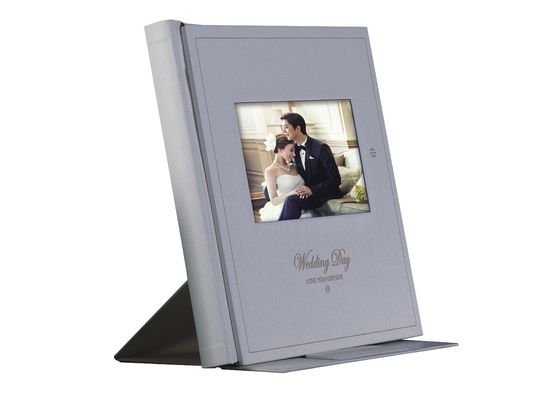 Bon prix Décoration intérieure Album vidéo de mariage Carte de brochure vidéo à écran tactile 10,1 pouces en ligne