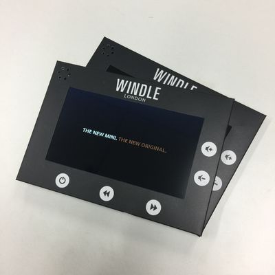 Good price Advertising Interactive Video Brochure Promotional 7 Inch Interactive Business Card online